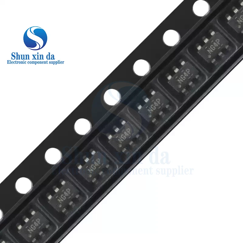 10PCS TPD4E1U06DBVR TPD4E1U06 NG4P SOT-23-6 4-channel High-speed ESD Protection Device SMD IC