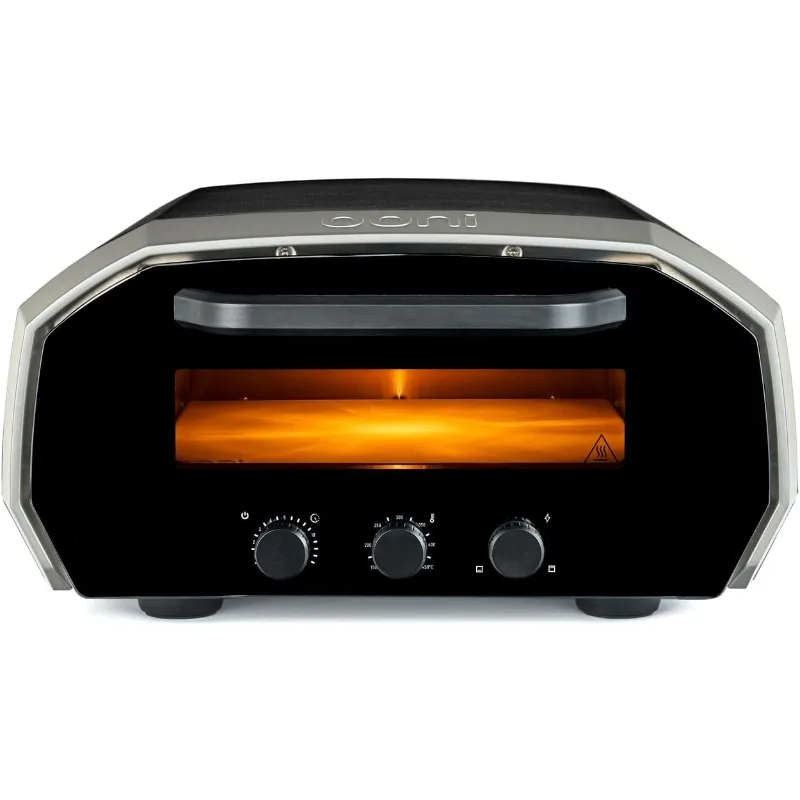 

Volt 12 Electric Pizza Oven - Indoor & Outdoor Versatile Electric Oven, Pizza Cooker with Stone, Indoor and Outdoor Toaster