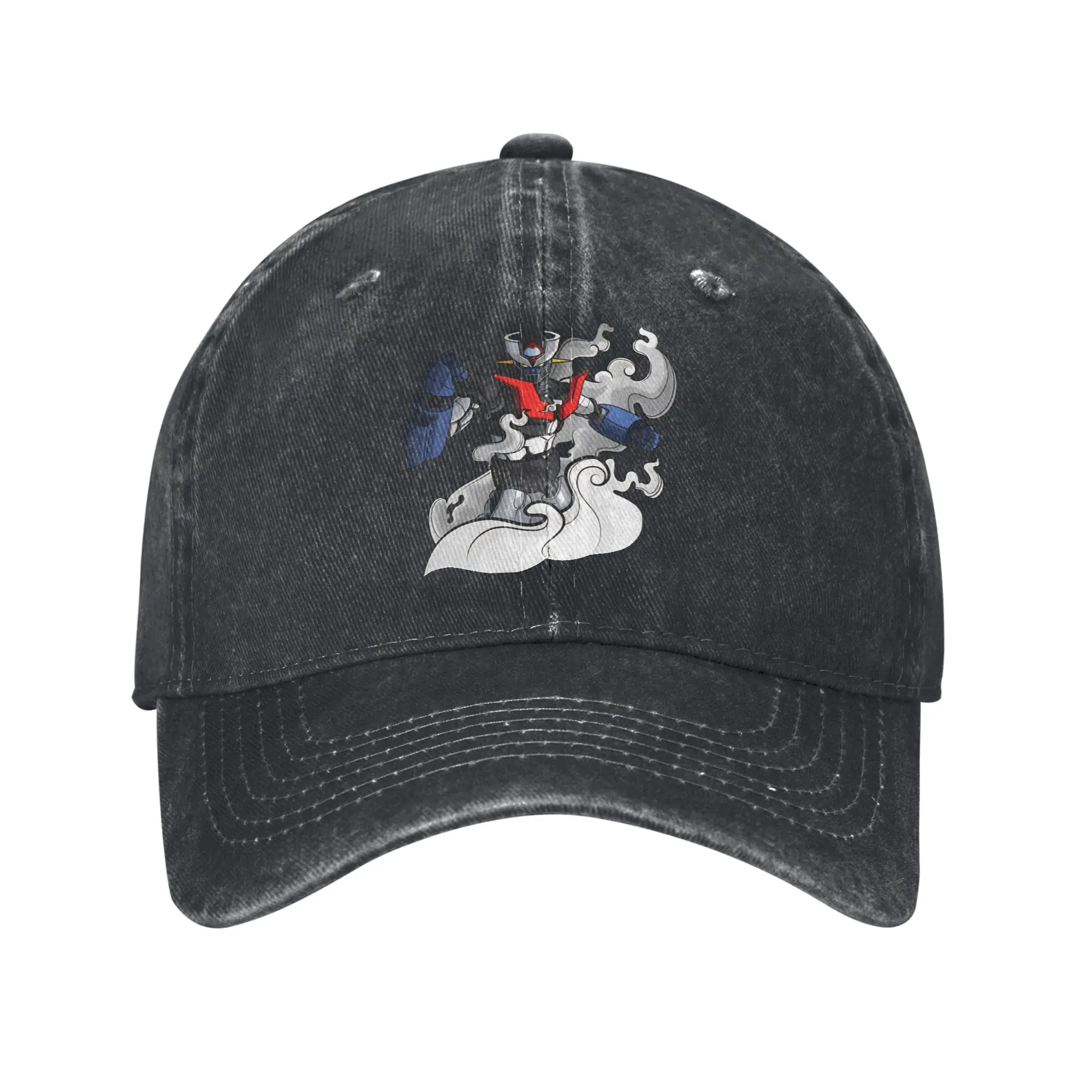 Gorra de verano con visera para el sol, gorras geniales de Hip Hop Mazinger z, sombrero de vaquero Mazinger Z, sombreros con visera