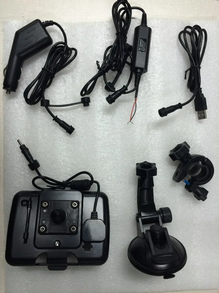 

5" Touch Screen Water Resistant Motorcycle Motorbike GPS Navigation