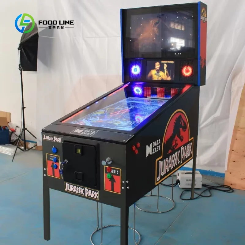 Customized Hot High Quality Coin Operated Pinball Machine 4K Video Pinball Games Machine for Sales