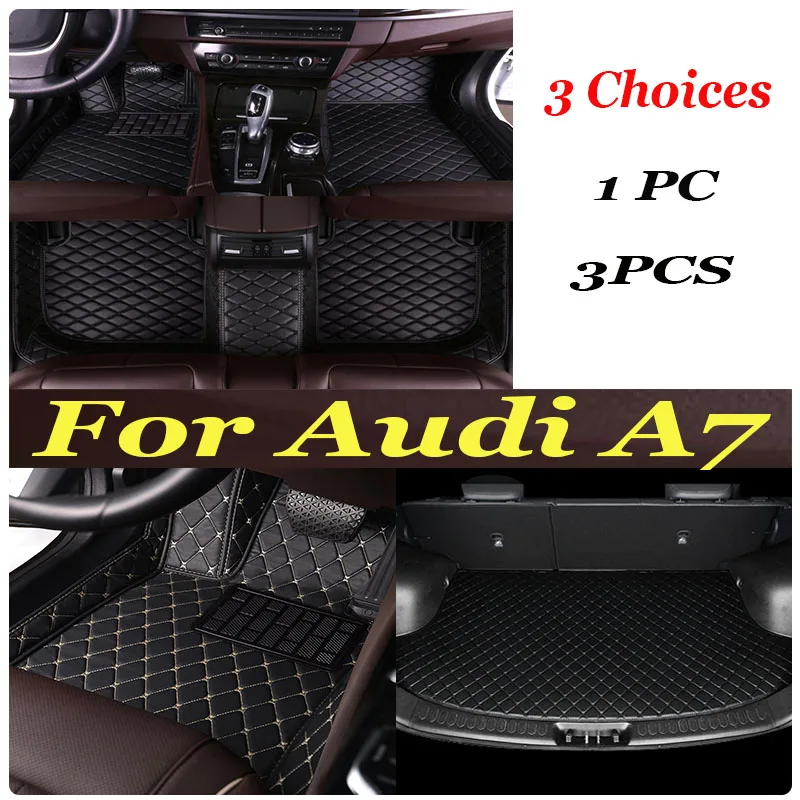 

Car Floor Mats For Audi A7 2012 2013 2014 2015 2016 2017 2018 Auto Foot Pads Automobile Carpet Cover Interior Accessories