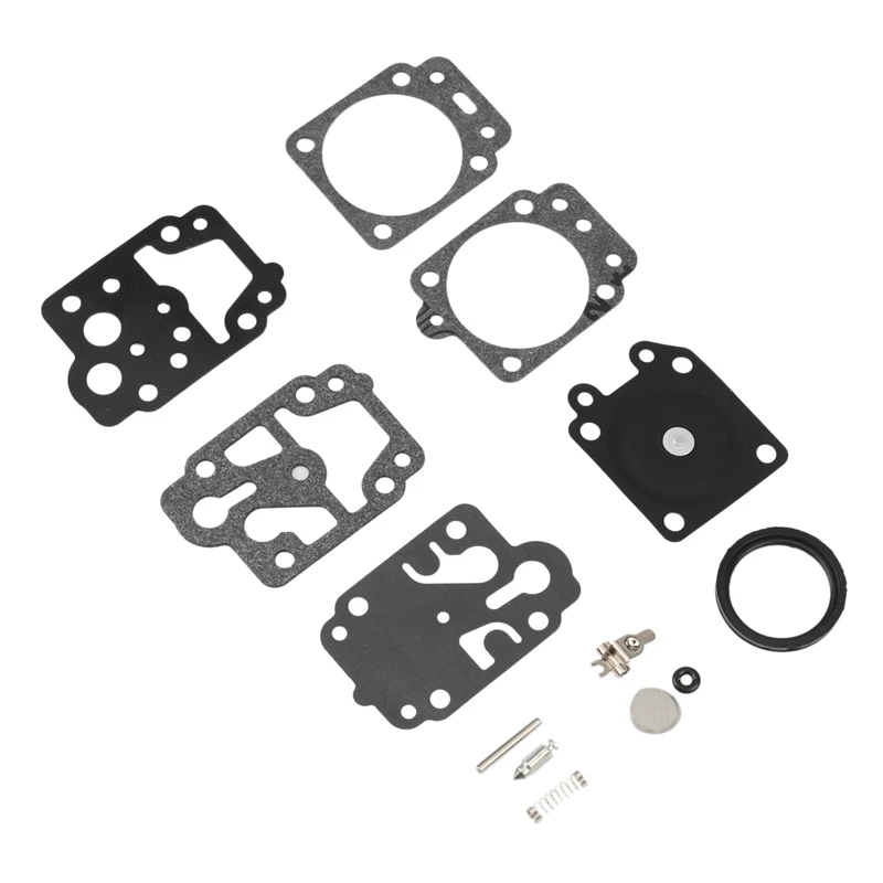 50Pcs Carburetor Repair Rebuild Gasket Needle Kit For Walbro K20-WYJ Echo Husqvarna Toro Ryobi Honda Homelite Trimmer