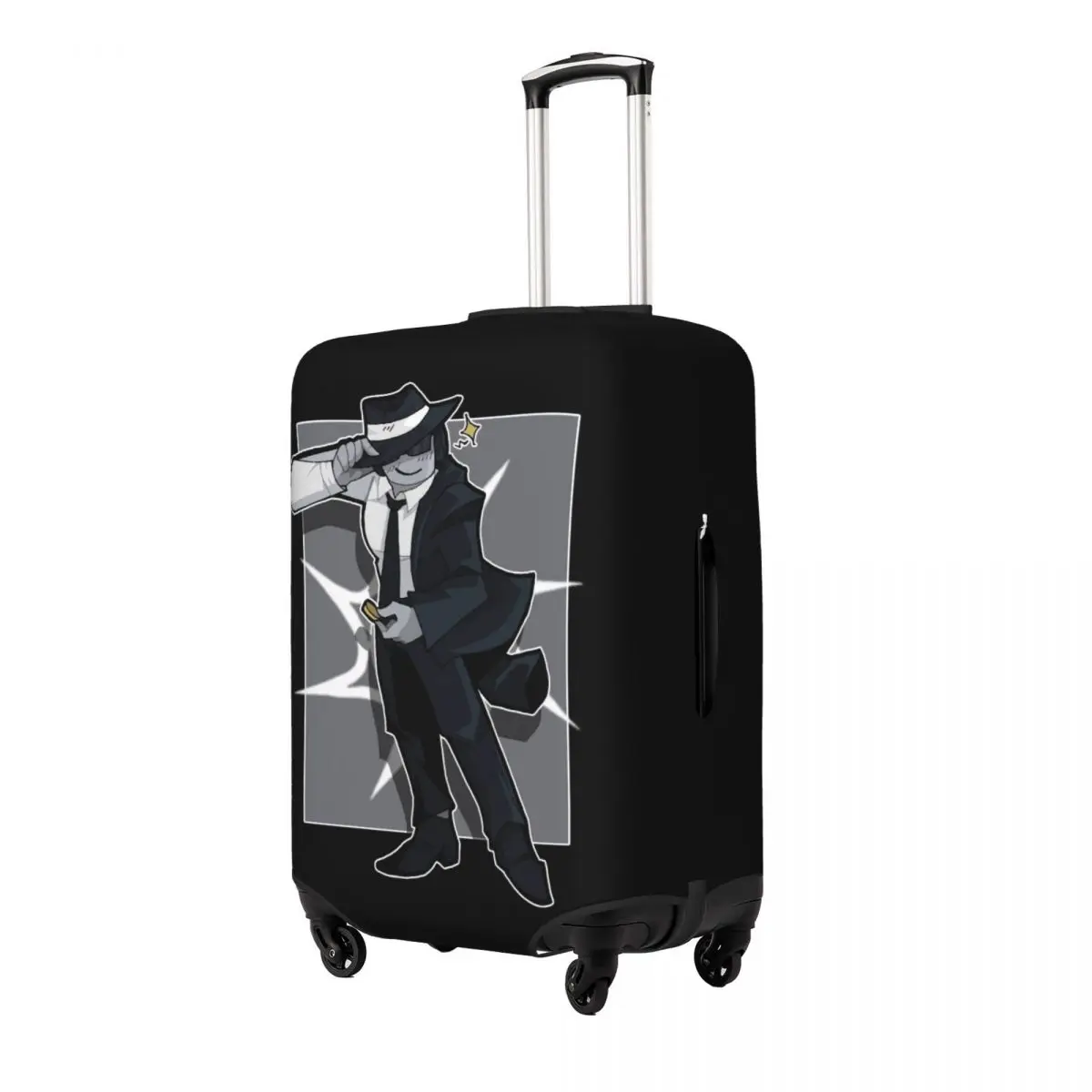 Forsaken Chance Suitcase Cover Vacation Strectch Luggage Case Business Protector