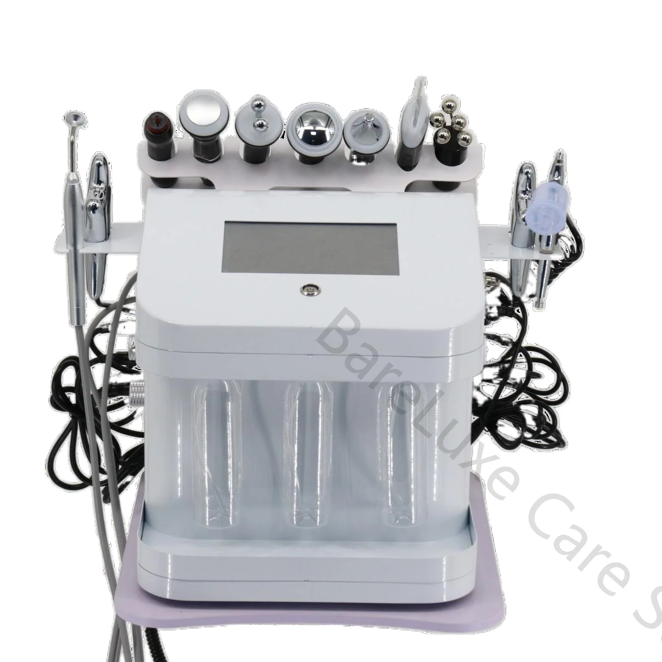 10 in 1 Deep Pore Cleaning Facial Cleansing Machine H2O2 Beauty Skin Dermabrasion Peel Oxygen Jet Beauty Equipment for Face Neck view 5