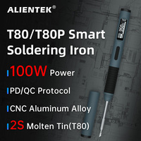 ALIENTEK T80 T80P Adjustable Temperature Tool DC 20V 80-450℃ Precision Repair Station PD 100W Portable Heat Tool