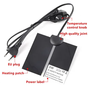 Thảm sưởi ấm nước, sự nảy mầm của hạt giống nhân bản Startar Pad, Nguồn vườn, Thịt Thảm Thảm, 5-45W 12 Làm vườn bán hàng chính hướng tới - №8