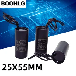 CBB60 circulating pump, heating pump, washing machine water pump capacitor 450V 1UF 1.2UF 1.5UF 1.8UF 2UF 2.5UF 3UF 3.5UF 4.5UF