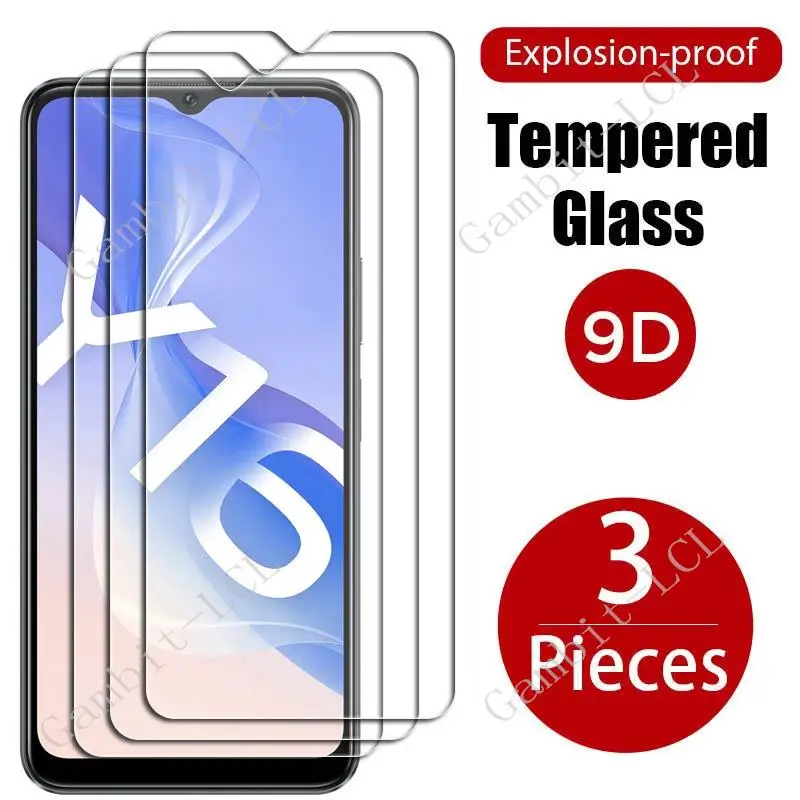 3PCS Protective Tempered Glass For Vivo Y16 6.51