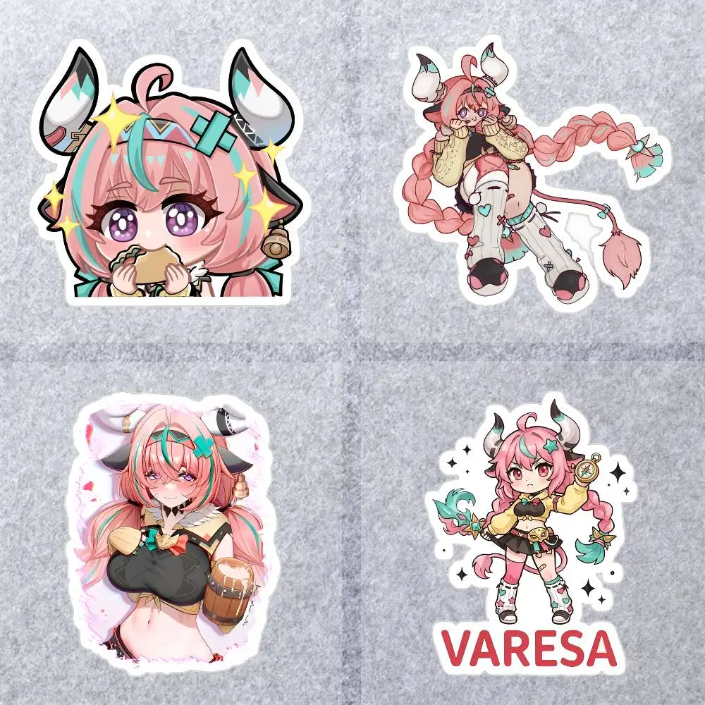 Genshin Impact Varesa Waterproof Stickers For Decorating Car Windows Motorcycles And Computers.