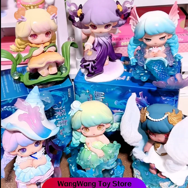 

Tarena Whispers Of The Deep Sea Series Blind Box Trendy Figure Desktop Ornament Collectible Model Toy Kawaii Doll Birthday Gifts