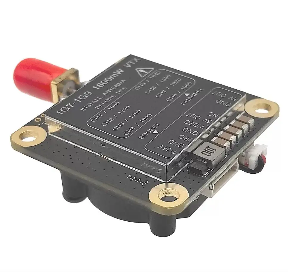 

Skyzone VTX 1.7G 1.6W VRX 8CH Analog Video Transmitter Receiver Module PAL/NTSC For Fatshark FPV DJI Drone V1 V2 Goggles