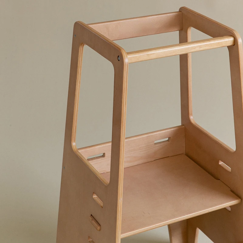 子供のフットスツール,スツール,ウォッシュステップ,ベビーフットスツール,アームレスト付き学習タワー,滑り止め