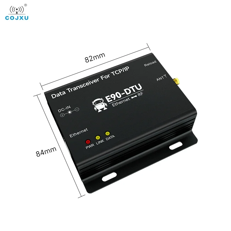 Imagem -02 - Transceptor rf sem Fio para Ethernet Gateway Transmissão de Dados Lora 868 915mhz 30dbm E90-dtu 900sl30 e Modbus Lbt Rssi