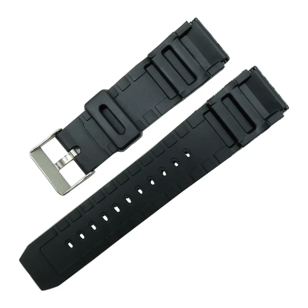 Gummi-Uhrenarmband für Casio-Uhrenarmband, elektronische Armbanduhr, Sport, Tauchen, TUP-Uhrenarmband, 18 mm, 20 mm, 22 mm – Detail 2