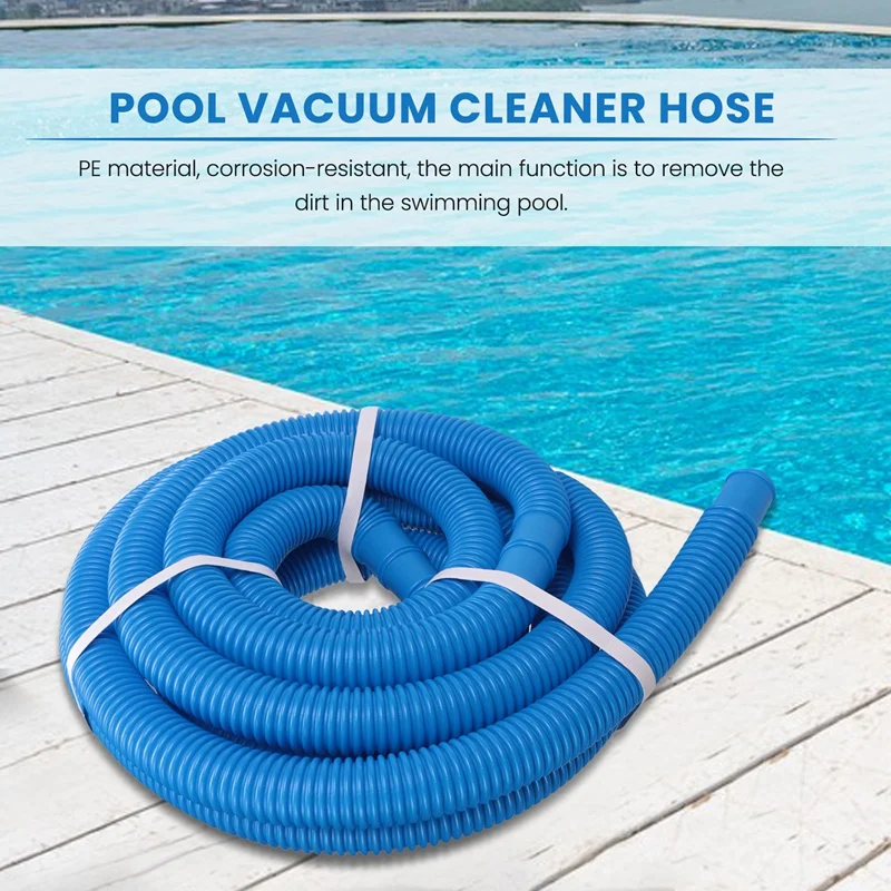 6.3M Swimming Pool Vacuum Cleaner Hose Suction Swimming Replacement Pipe Pool Cleaner Tool Swimming Pool Cleaning Hose