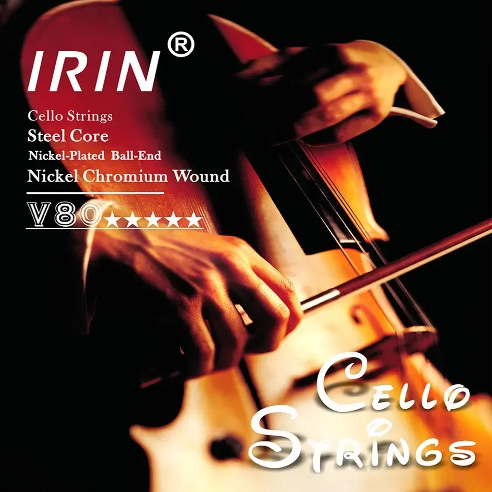 IRIN Violinsaiten, Viola-Cellosaiten (E-A-D-G), Neusilber, professionelle Anfänger zum Üben von Violinsaiten, Violinzubehör – Detail 31