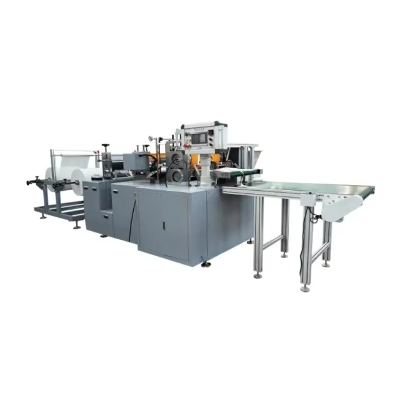 Customized Surgical Boot Cover Machine Disposable Non Woven Shoe Cover Making Machine Tie On Legging Cover Making Machine