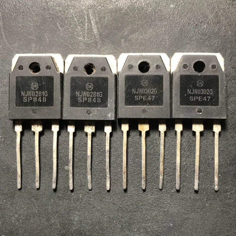 

10 pairs/20 pcs original disassembly (10pcs NJW0281G+10pcs NJW0302G) amplifier pairing tube