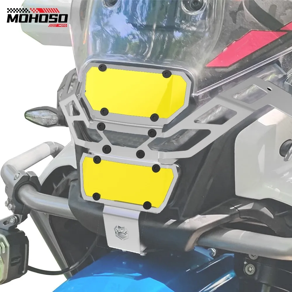 FOR CFMOTO 450MT 450 MT 450-MT 2024-2025-2026 Motorcycle Headlight Grille Guard Cover Protection Lamp Protector Grill Cover Set