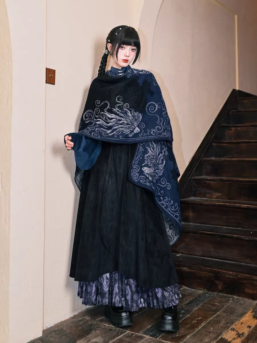 Limitierter Retro-Umhang - Loser Mantel für Damen Karneval Halloween Cosplay
