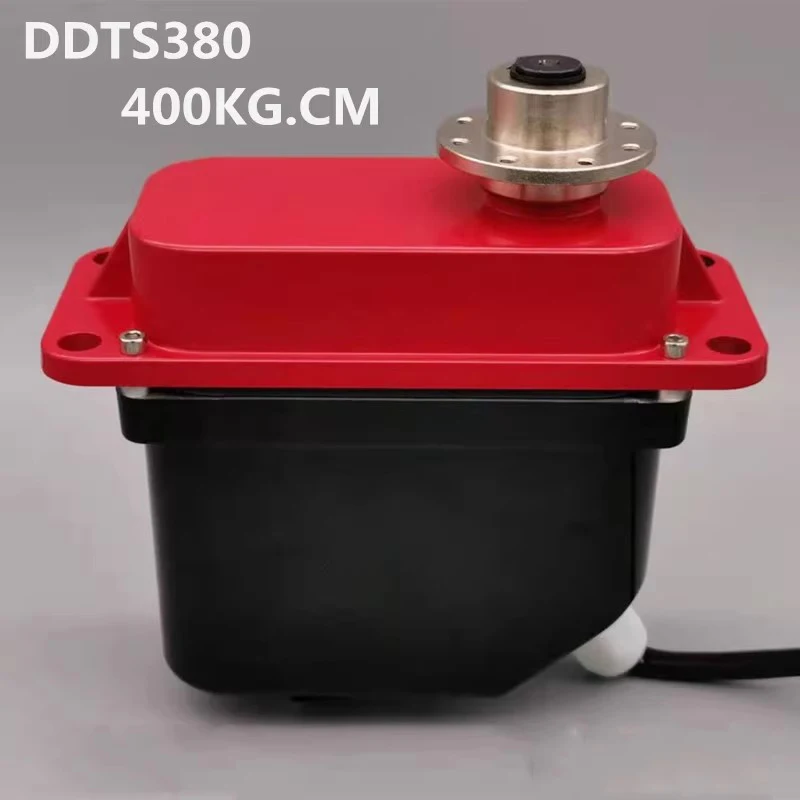 Large steering gear 24V power supply Precision steering gear High torque Industrial field FPV DDTS380 400KG/CM