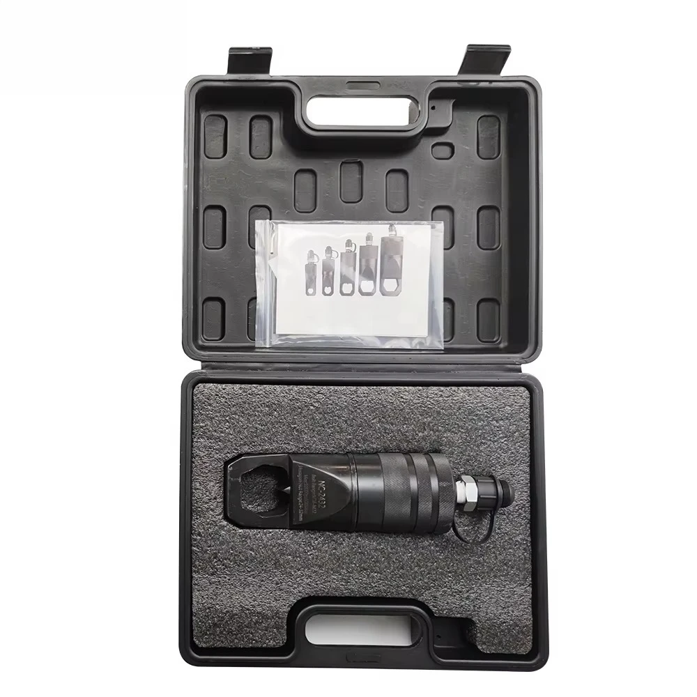 Cortador de tuercas hidráulico Divisor de tuercas Cortador de tornillos M16-M22 y rango de tuercas hexagonales 24-32 mm NC-2432