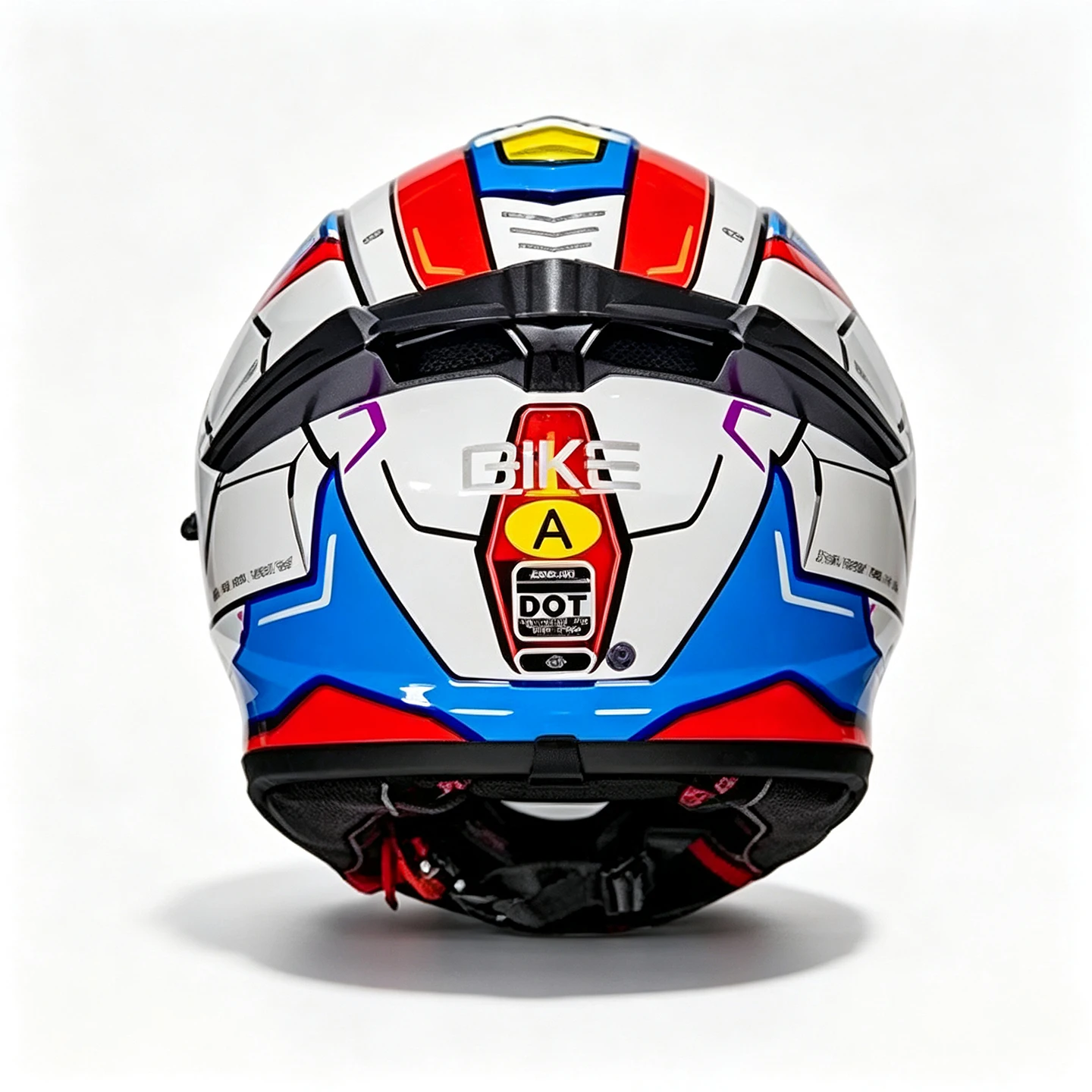 DOT Certified Full Face Motorcycle Helmet Double Visor Built-in Sun Lens Aerodynamic Spoiler Ventilated Motorbike Helmet for Men