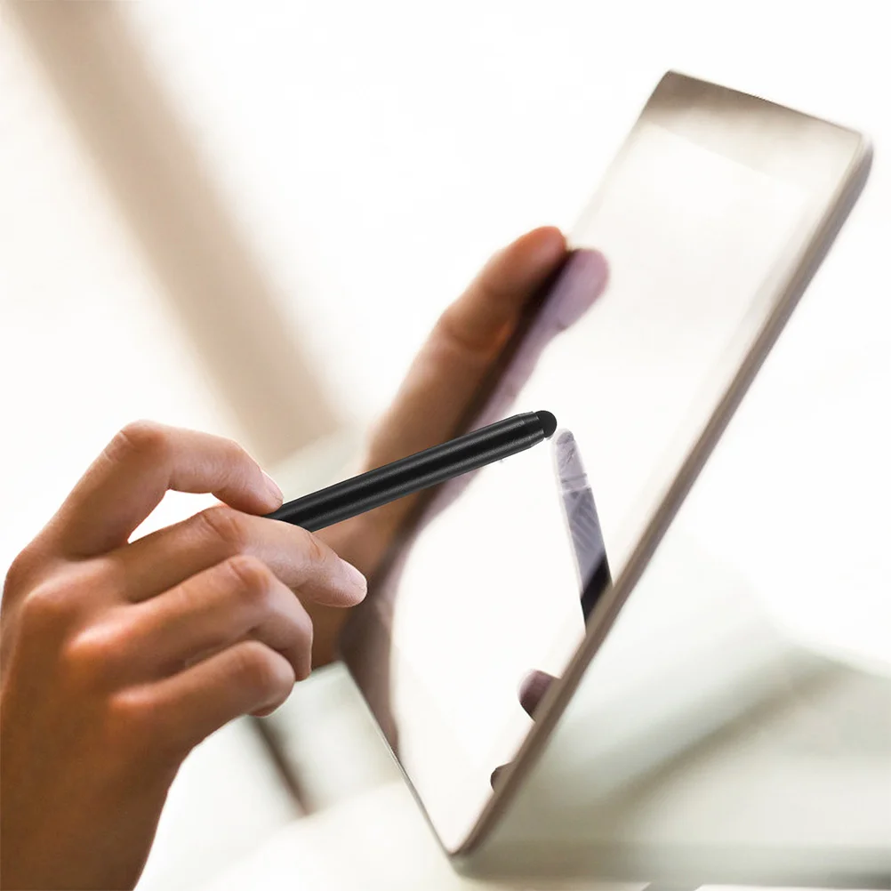 2Pcs Capacitive Pen for Touch Screens Dual Nib Design Precise Positioning Lightweight and Smooth Writing Experience