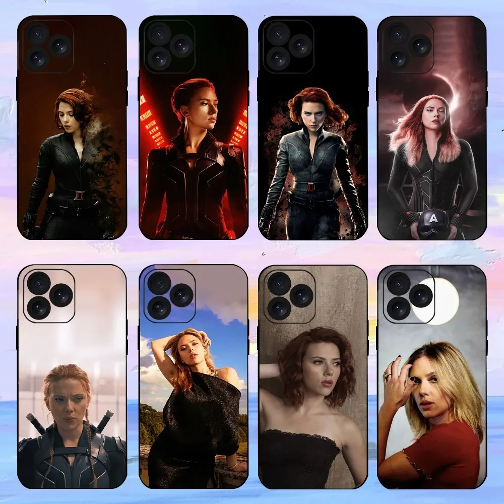 Singer S-Scarlett J-Johansson Phone Case For iPhone 15 14 13 12 11 8 Mini Xr Xs X Xsmax Pro Max Plus Shell