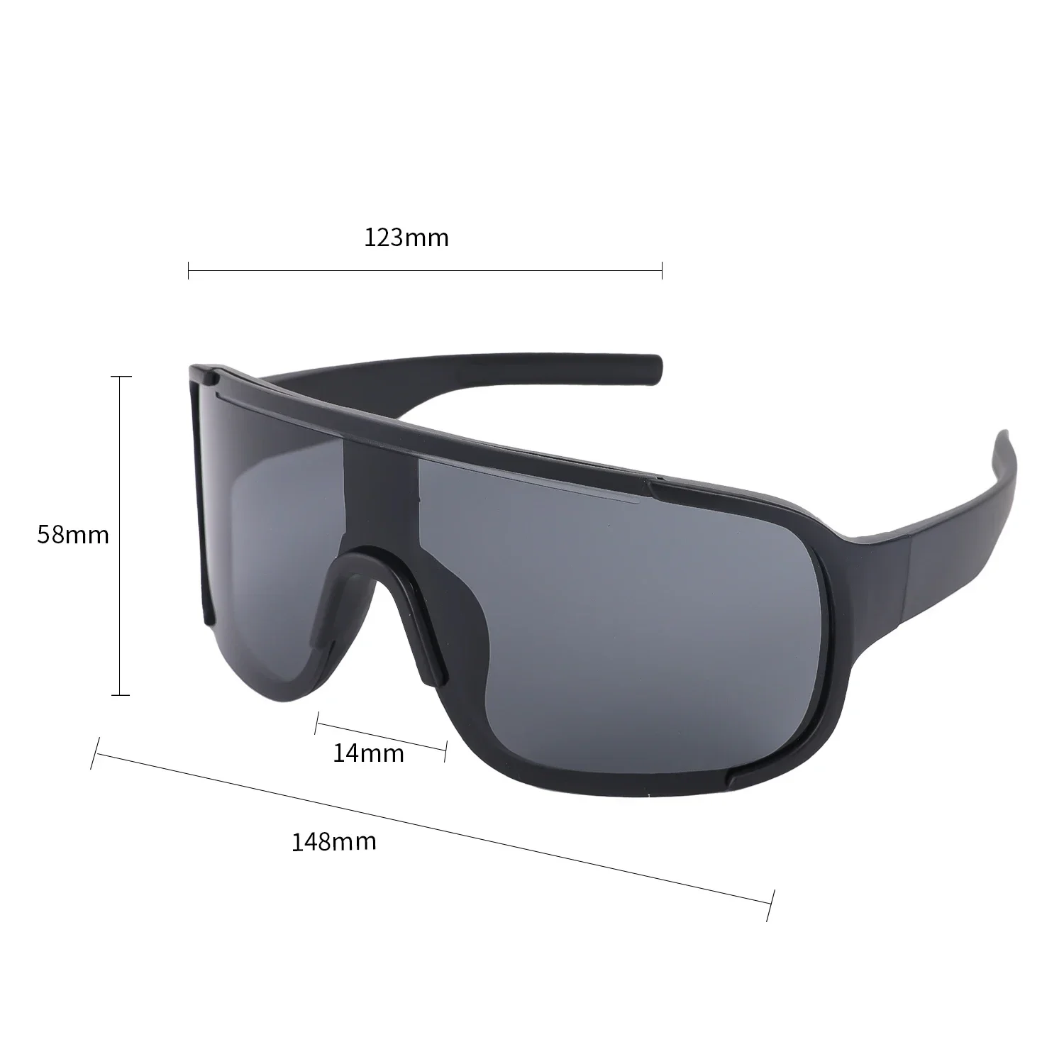 Night Vision Outdoor Cycling Sunglasses Anti-UV Safety Motorcycle Glasses Sand Proof Protective Cycling Glasses Men