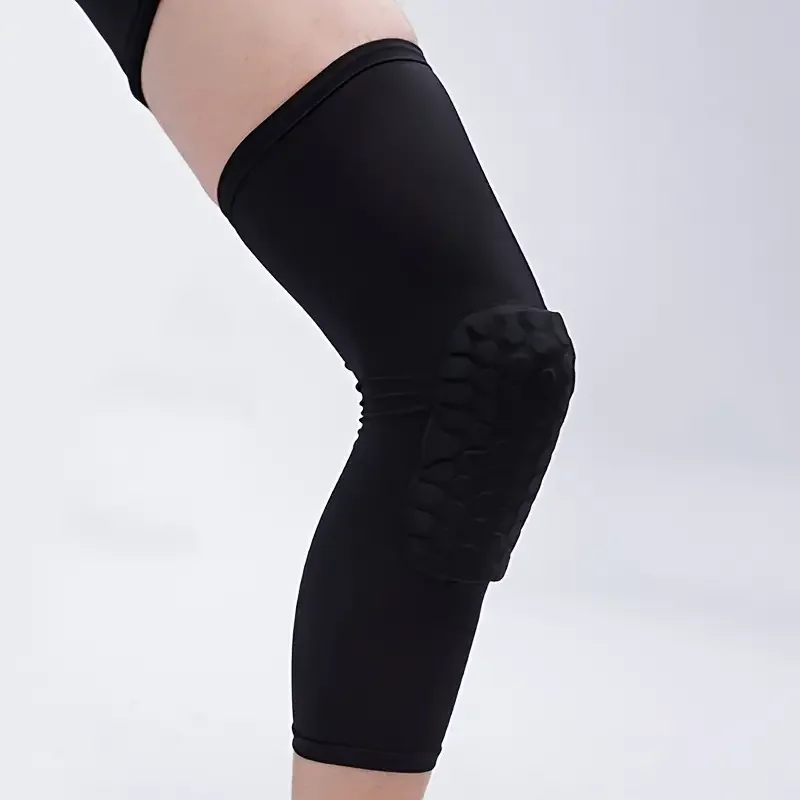 Protective Knee Brace with Compression Sleeve and Support Pad for Sports - Prevent Collisions and Injuries in Soccer, Basketball