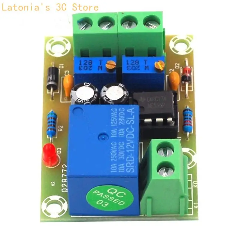 Effizientes Batterieladegerät-Steuermodul für 12-V-Anwendungen. Automatische Spannungsabschaltung bei 14,8 V. Erstladung bei – Detail 8