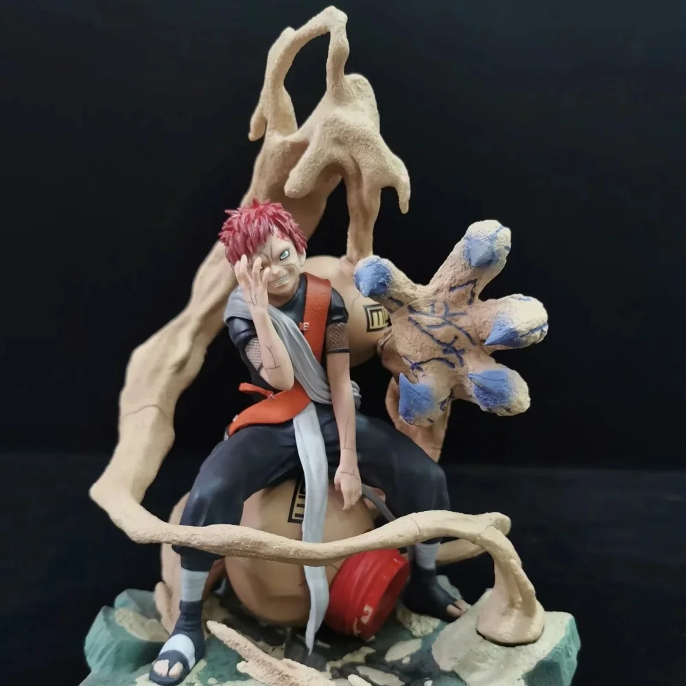 

Аниме-фигурка Наруто Гаара GK, третье поколение, боевая, из ПВХ, коллекционная модель, игрушка, 25 см