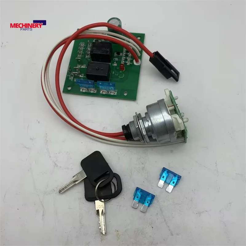 

AM136681 AM115471 AM120819 AM118981 Ignition Switch Module W/Keys For John Deere 415 425 445 455 Serial Below 070001