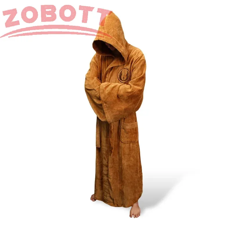 زي تنكري لفيلم جيدي نايت بيجامات لمحبي الشتاء رداء حمام كيجورومي من الفلانيل ملابس للكبار للجنسين