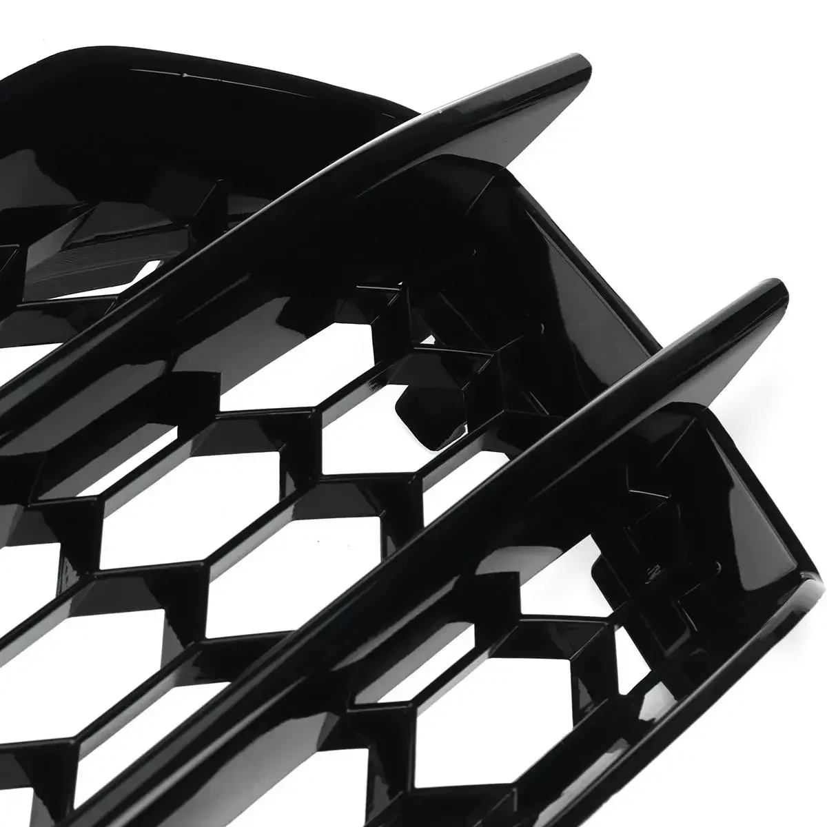 Pair 8X Front Bumper Fog Lamp Grill Protector For AUDI A1 8X 2010-2014 Lower Bumper Fog Light Grille Cover 8X0807681A Body Kit