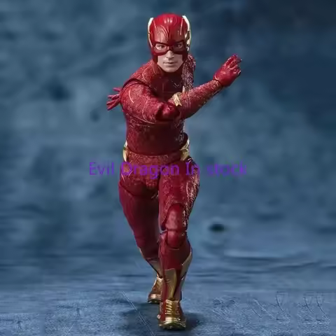 100% Original Bandai Sh Figuarts Shf The Flash Action Figures Pvc Model Toys Figura Collection Gifts in Stock Model Toys