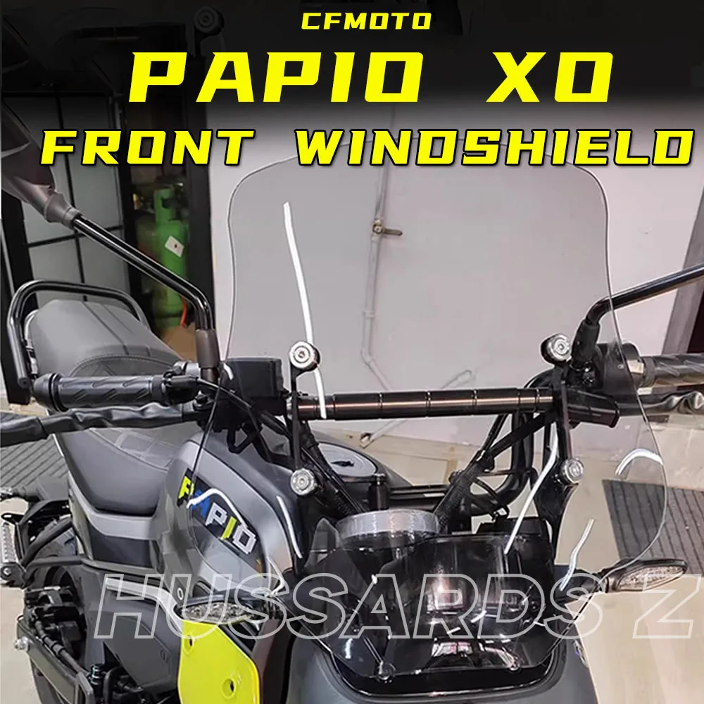 For CFMOTO Papio XO 125 XO-1 Motorcycle Windshield Windscreen Visor Wind Screen Deflector Kit CF MOTO XO PAPIO Accessories