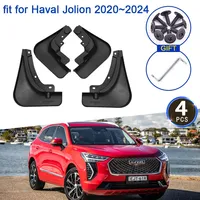 4x For Haval Jolion 2020 2021 2022 2023 2024 Accessories Mudflap 4Pcs Front Wheel Mudguard Splash Auto Front Mud Guard MudFlaps