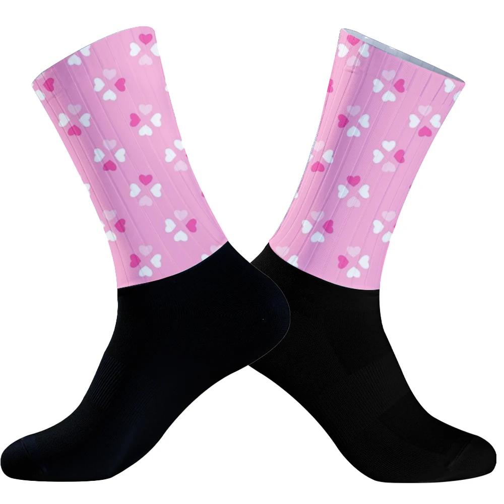 2024 New Halloween cycling socks Anti Slip Professional Bike Socks Bicycle Men And Women Sports Socks image 4