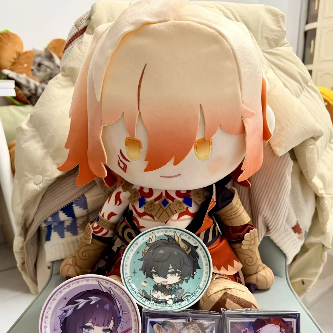 

Honkai Star Rail Ichiban Kuji Vol.3: Плюшевая кукла Potepotte, акриловая фигурка Марч 7-й, акриловая подставка, брелок — подарок для фанатов