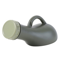 Men's Urinal Green Bedridden Patient Catch Urinals Elderly Plastic Urinal With Lid Convenient Portable Outdoor Toilet Tool