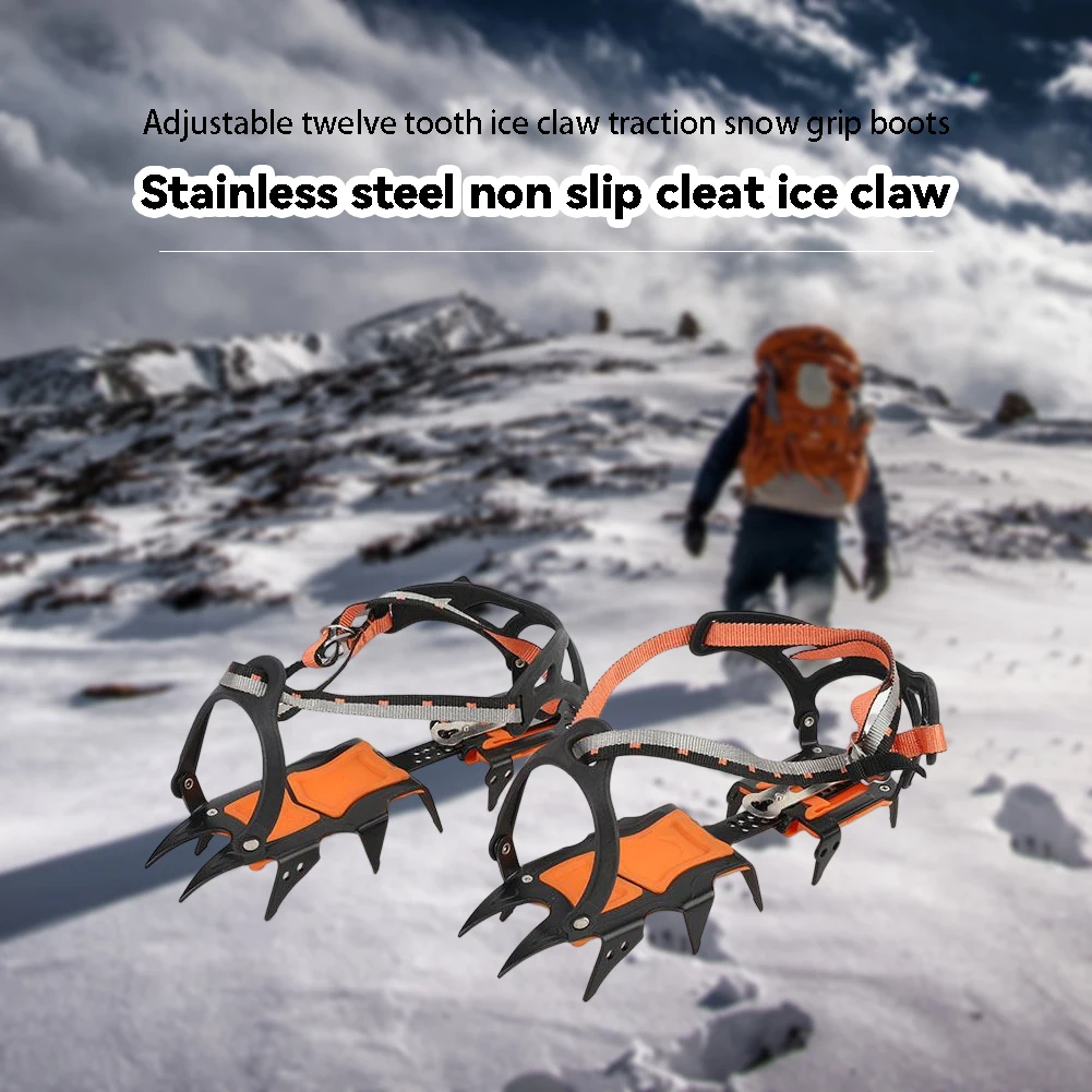 12-tooth-professional-cramponsoutdoor-rock-climbing-ice-fishing-snow-skid-shoe-cover-mountaineering-skid-gear-for-camping