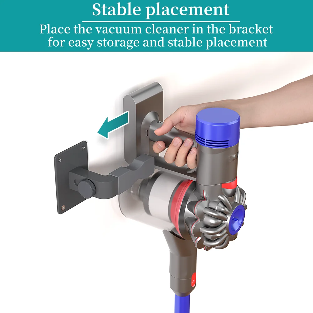 Uniwersalny odkurzacz stojak z uchwytem na ścianę regulowany mocny uchwyt podporowy ścienny do stojaka do odkurzacza Dyson rekin