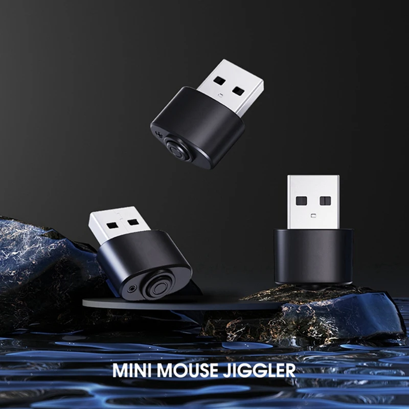 Undetectable Mouse Mover Jiggler, Automatic Computer Mouse Mover Jiggler, Keeps Computer Awake