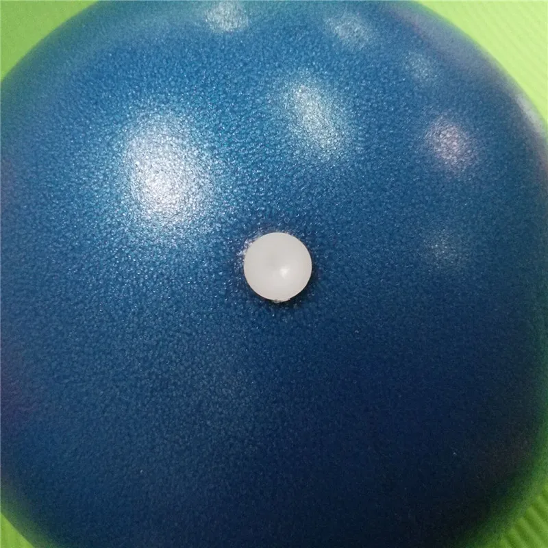 Frosted Small Mini Yoga Ball 25cm Straw Pilates Inflatable Gymnastics Fitness Children's Toy Balloon