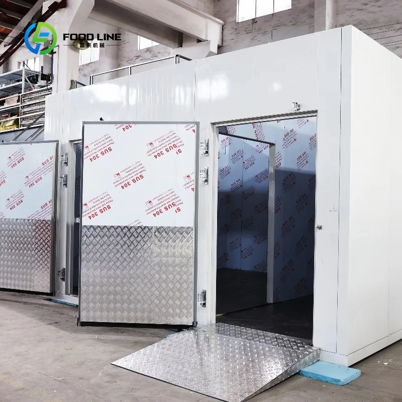 Customized Walk in Freezer and Cooler for Meat Fruit and Cold Storage Room with Condensing Unit and Refrigeration Accessories