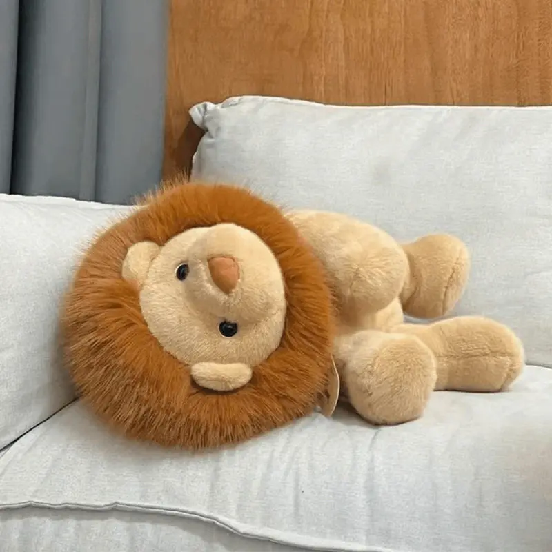 

30-55cm Super Soft Kawaii Lion Plush Toys Stuffed Animals Cartoon Cute Lion Dolls Toys for Kids Room Decor Boys Birthday Gifts