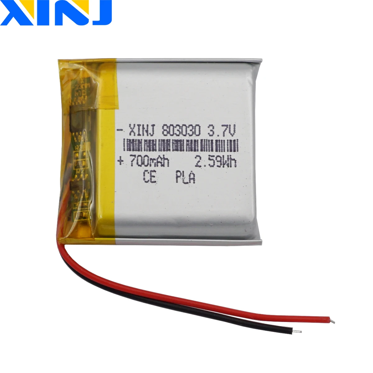 3.7V 700mAh 2.59Wh Polymer Rechargeable Li Lithium LiPo Battery 803030 For GPS Game Player Measuring Instrument Car Camera DVR